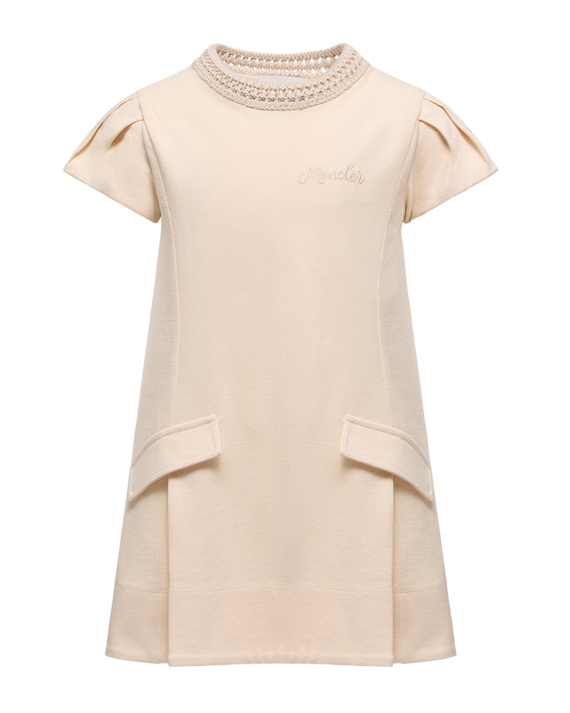 
  
    Moncler
  
    Enfant
  
 Girls Beige Logo Dress