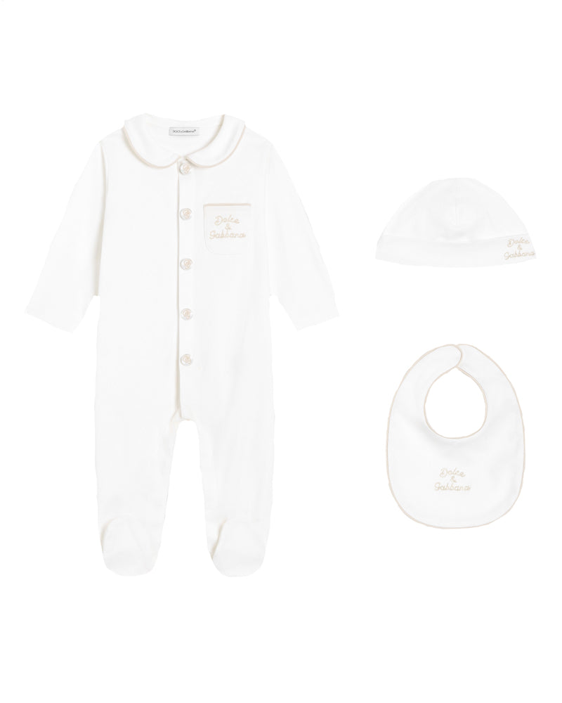 
  
    Dolce
  
    &
  
    Gabbana
  
 Baby Boys White Gift Set