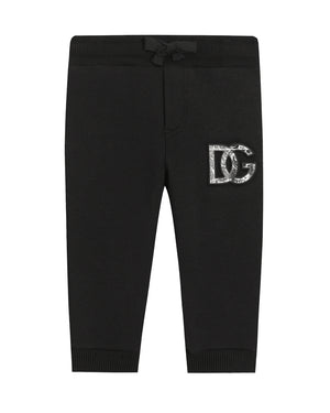 
  
    Dolce
  
    &
  
    Gabbana
  
 Baby Black Logo Track Pants