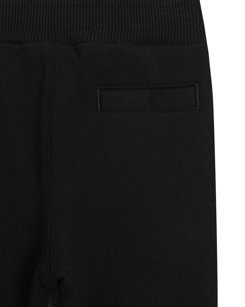 Baby Black Logo Track Pants