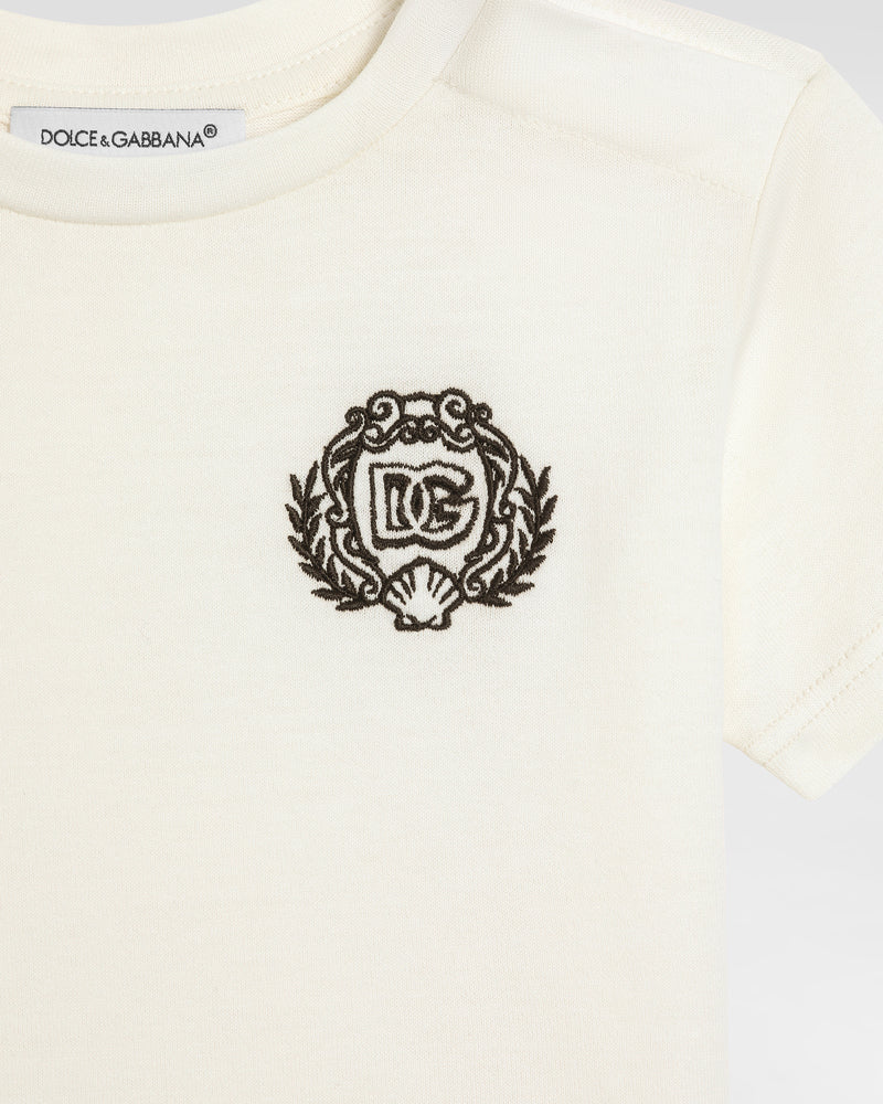 Baby White Crest T-Shirt