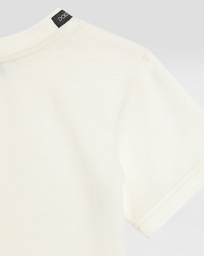 Baby White Crest T-Shirt