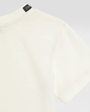 
  
    Dolce
  
    &
  
    Gabbana
  
 Baby White Crest T-Shirt