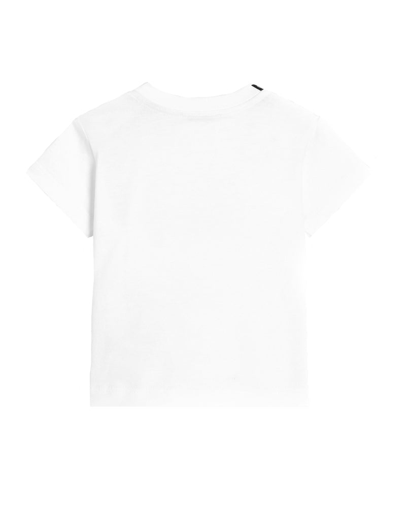 Baby White Embossed DG Logo T-Shirt