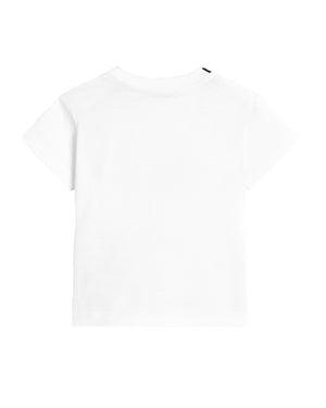
  
    Dolce
  
    &
  
    Gabbana
  
 Baby White Embossed DG Logo T-Shirt