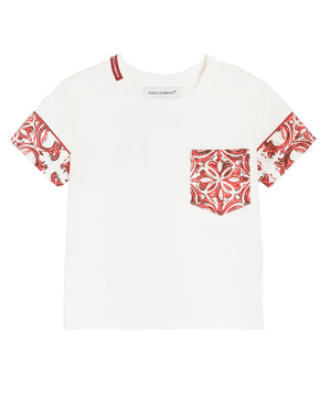
  
    Dolce
  
    &
  
    Gabbana
  
 Baby Boys Orange Maiolica T-Shirt