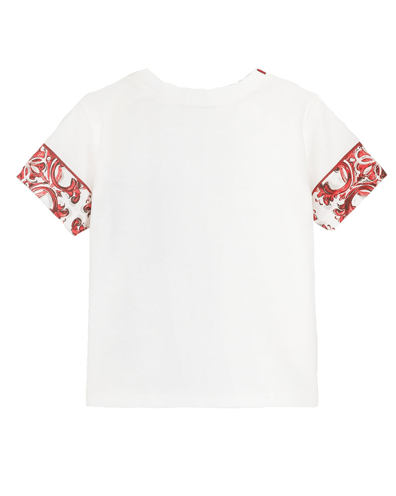 
  
    Dolce
  
    &
  
    Gabbana
  
 Baby Boys Orange Maiolica T-Shirt