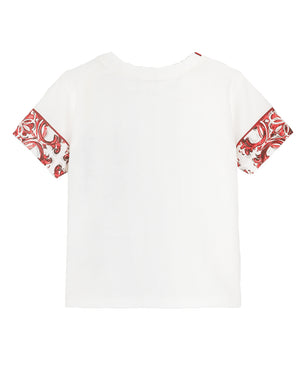 
  
    Dolce
  
    &
  
    Gabbana
  
 Baby Boys Orange Maiolica T-Shirt