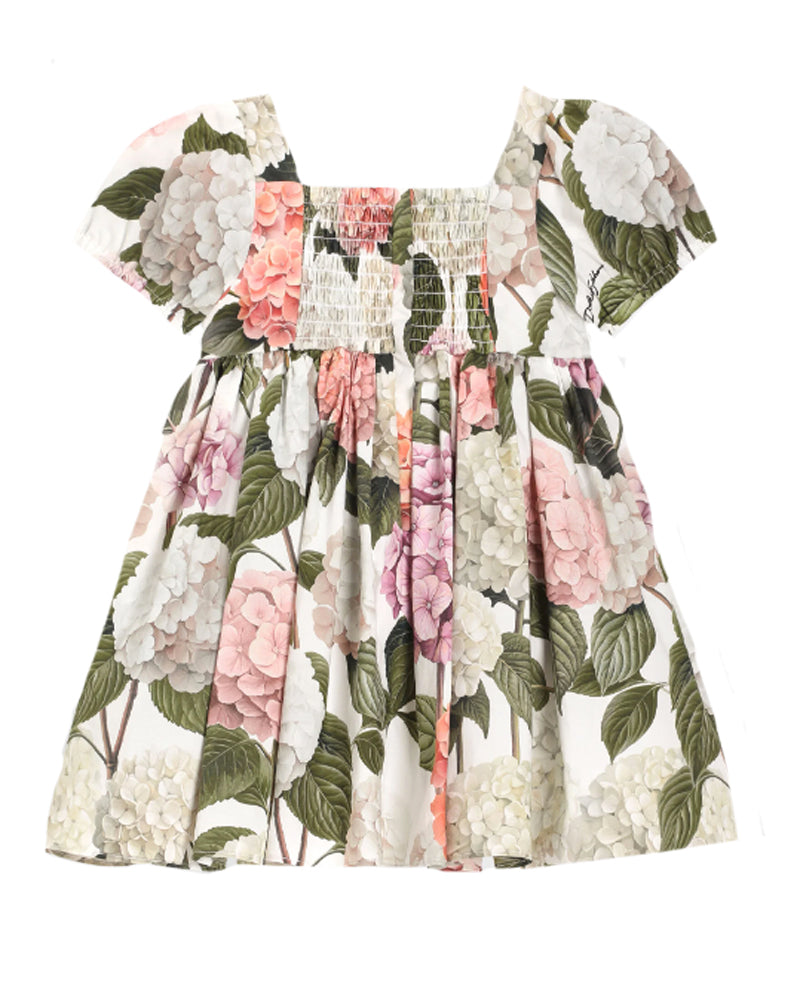 
  
    Dolce
  
    &
  
    Gabbana
  
 Baby Girls Hydrangea Print Poplin Dress