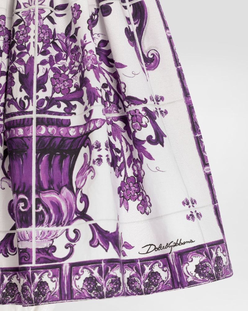 Baby Girls Purple Maiolica Dress
