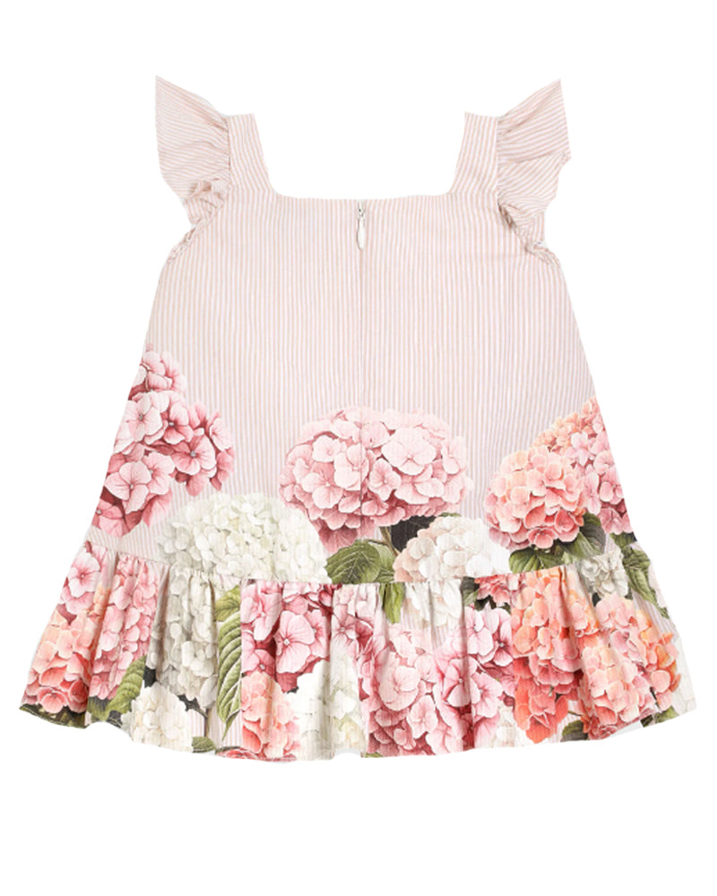 
  
    Dolce
  
    &
  
    Gabbana
  
 Baby Girls Hydrangea Print Canvas Dress