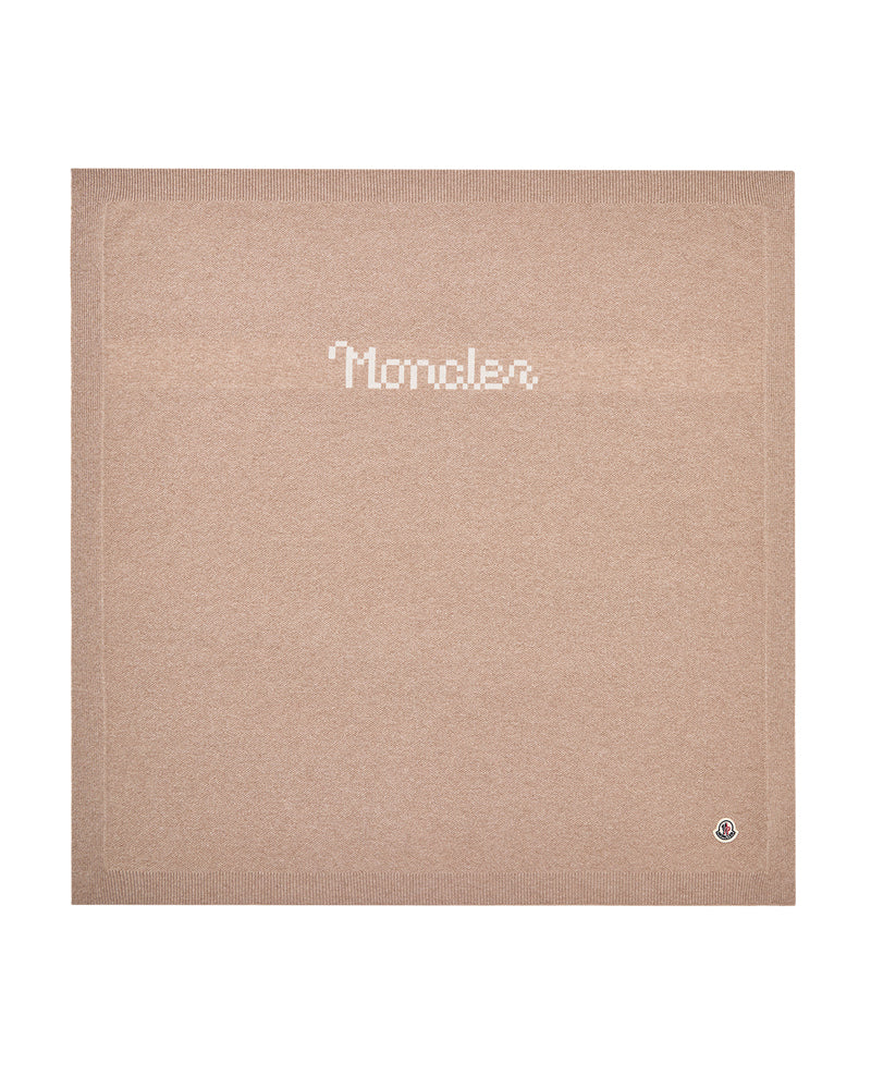 
  
    Moncler
  
    Enfant
  
 Beige Knit Blanket