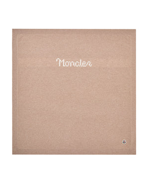 
  
    Moncler
  
    Enfant
  
 Beige Knit Blanket
