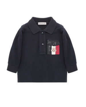 
  
    Moncler
  
    Enfant
  
 Baby Boys Navy Tricolour Logo Polo
