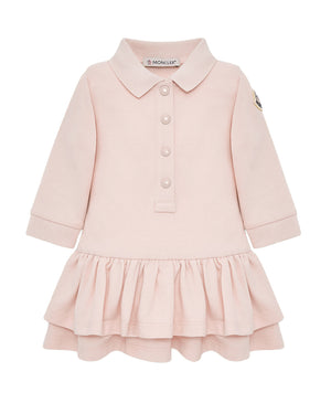 
  
    Moncler
  
    Enfant
  
 Baby Girls Pink Cotton Polo Dress