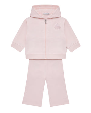 
  
    Moncler
  
    Enfant
  
 Baby Girls Pink Logo Tracksuit