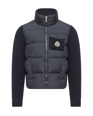 
  
    Moncler
  
    Enfant
  
 Boys Navy Wool & Cashmere Cardigan Jacket