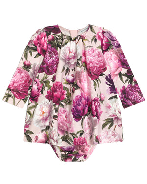 
  
    Dolce
  
    &
  
    Gabbana
  
 Baby Girls Fuchsia Peonie Print Dress