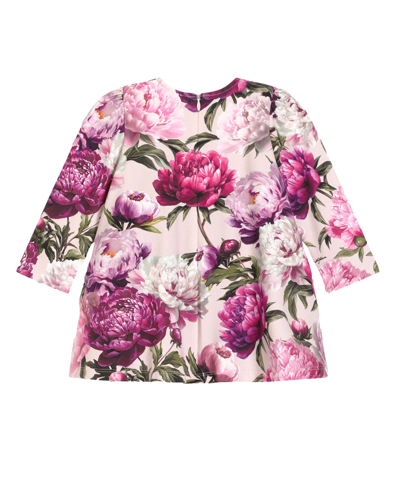 
  
    Dolce
  
    &
  
    Gabbana
  
 Baby Girls Fuchsia Peonie Print Dress