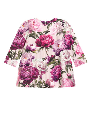 
  
    Dolce
  
    &
  
    Gabbana
  
 Baby Girls Fuchsia Peonie Print Dress