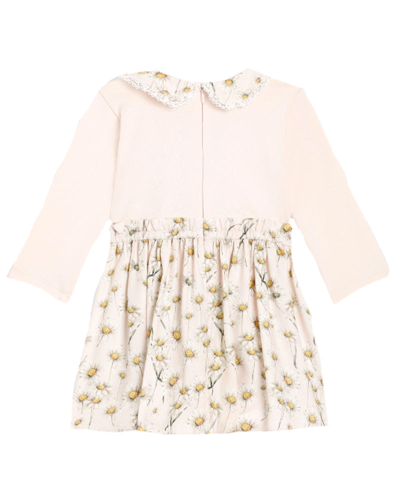 Baby Girls Ivory Daisy Dress