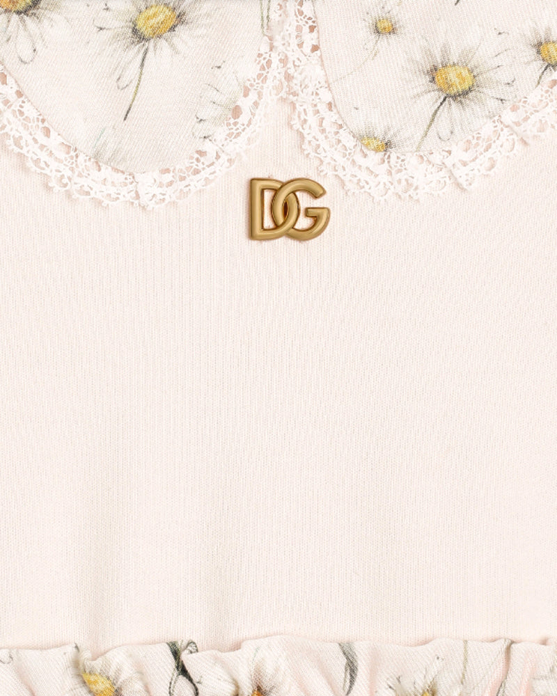 Baby Girls Ivory Daisy Dress