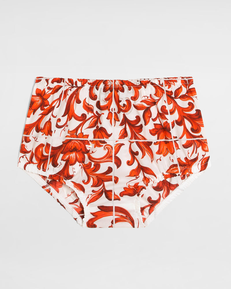 
  
    Dolce
  
    &
  
    Gabbana
  
 Baby Girls Orange Maiolica-Print Dress