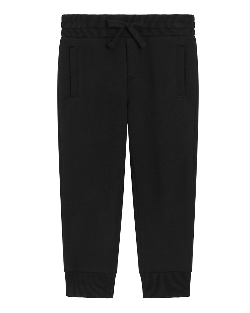 
  
    Dolce
  
    &
  
    Gabbana
  
 Boys Black Plate Track Pants