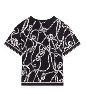 
  
    Dolce
  
    &
  
    Gabbana
  
 Boys Navy Marina T-Shirt