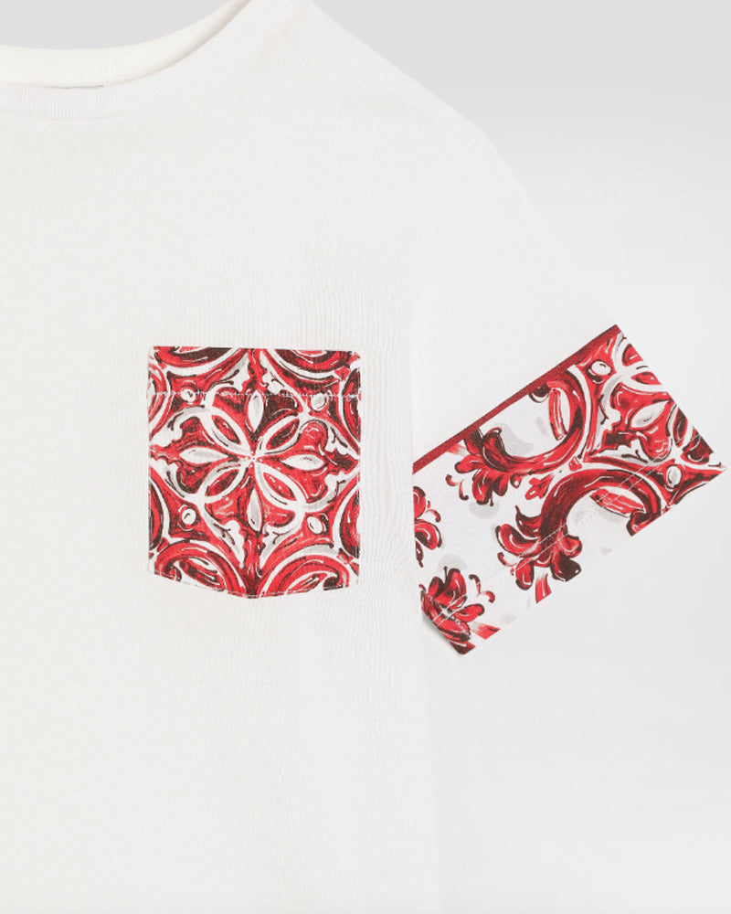 
  
    Dolce
  
    &
  
    Gabbana
  
 Boys Orange Maiolica T-Shirt