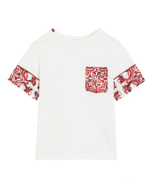 
  
    Dolce
  
    &
  
    Gabbana
  
 Boys Orange Maiolica T-Shirt
