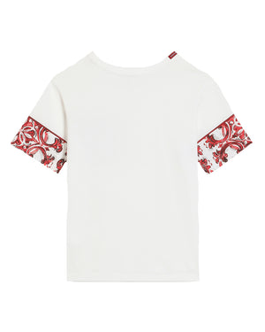 
  
    Dolce
  
    &
  
    Gabbana
  
 Boys Orange Maiolica T-Shirt