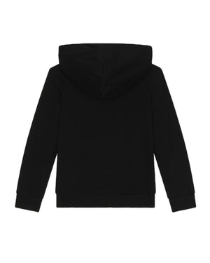 
  
    Dolce
  
    &
  
    Gabbana
  
 Boys Black Hooded Sweater