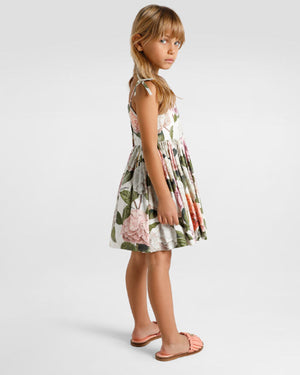 
  
    Dolce
  
    &
  
    Gabbana
  
 Girls Hydrangea Print Poplin Dress