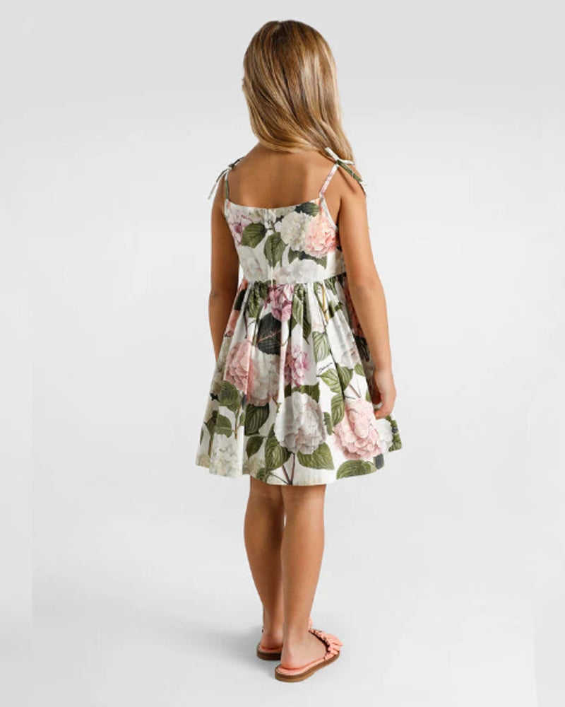 
  
    Dolce
  
    &
  
    Gabbana
  
 Girls Hydrangea Print Poplin Dress
