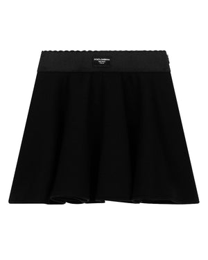 
  
    Dolce
  
    &
  
    Gabbana
  
 Girls Navy Skirt