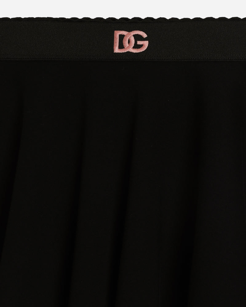 Girls Black DG Skirt