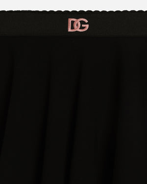 
  
    Dolce
  
    &
  
    Gabbana
  
 Girls Black DG Skirt