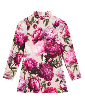 
  
    Dolce
  
    &
  
    Gabbana
  
 Girls Fuchsia Peonie Printed Dress