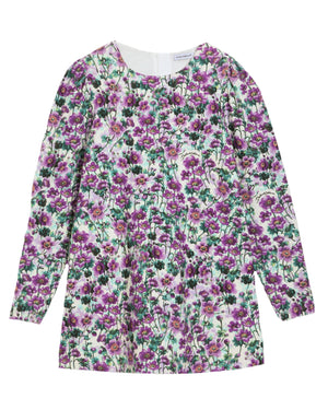 
  
    Dolce
  
    &
  
    Gabbana
  
 Girls Purple Violet Print Dress