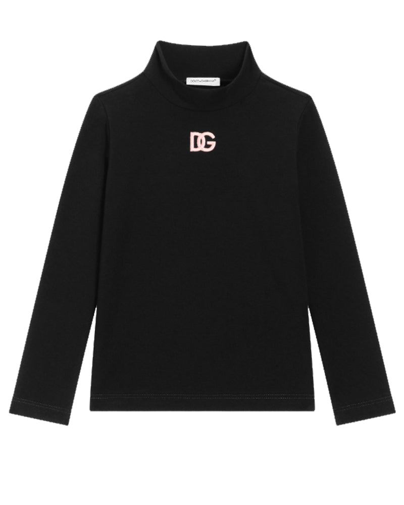 Girls Black DG Top
