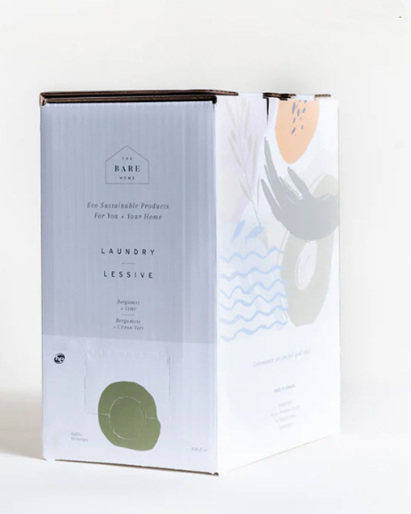 
  
    The
  
    Bare
  
    Home
  
 Laundry Detergent 3 Litre Refill Box Bergamot + Lime