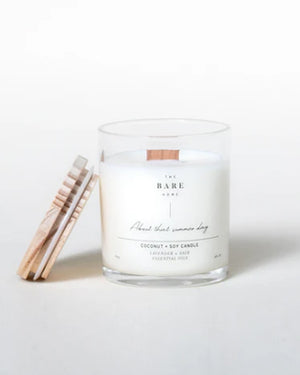 
  
    The
  
    Bare
  
    Home
  
 About That Summer Day Candle - Lavender + Sage
