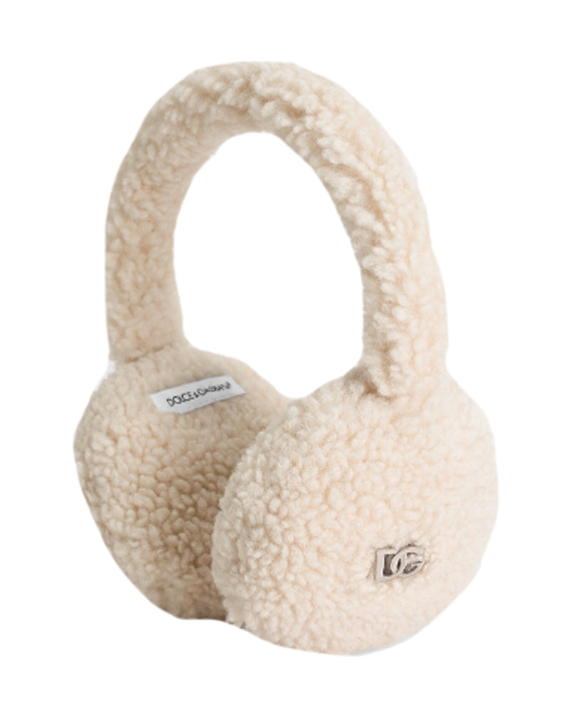 Girls Ivory DG Ear Muffs