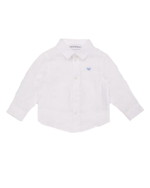 
  
    Emporio
  
    Armani
  
 Baby Boys White Linen Shirt