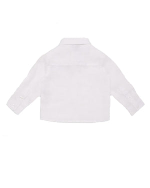 
  
    Emporio
  
    Armani
  
 Baby Boys White Linen Shirt