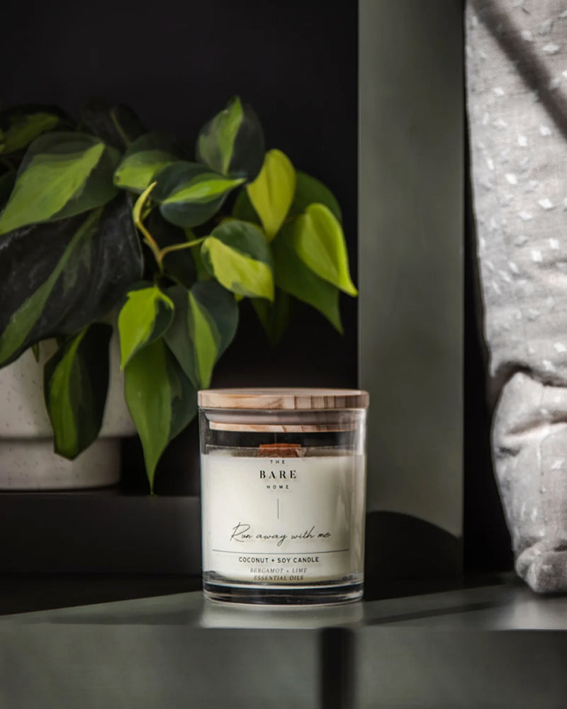 
  
    The
  
    Bare
  
    Home
  
 Let's Stay Home Candle - Blood Orange, Bergamot + Sandalwood