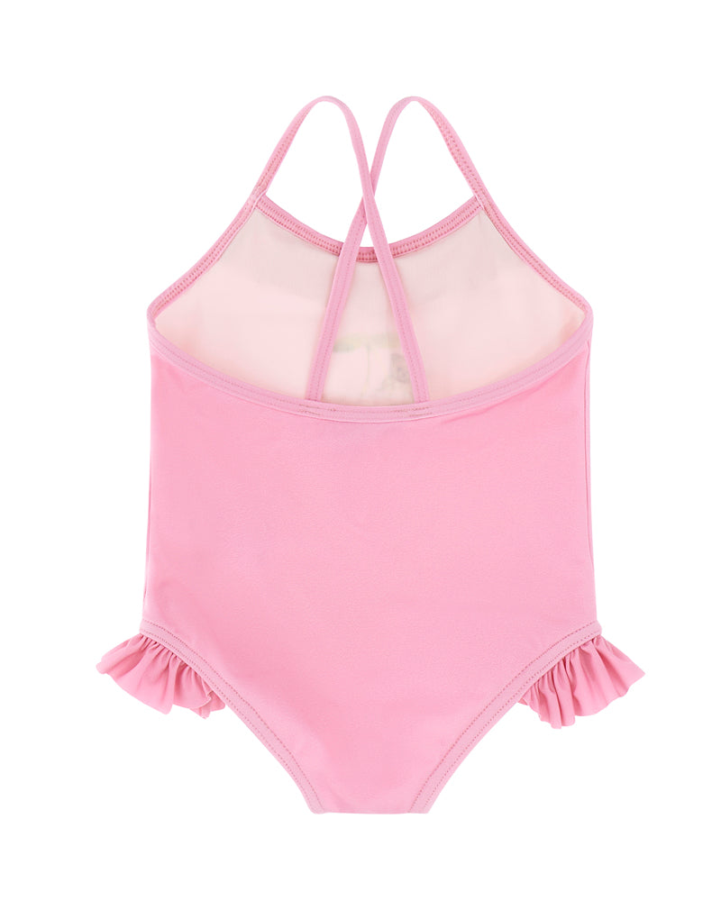 
  
    Moschino
  
 Baby Girls Pink Cherry Swimsuit