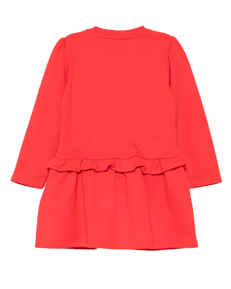 
  
    Moschino
  
 Baby Girls Red Logo Dress