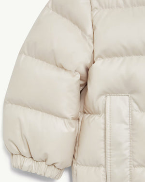 
  
    Moncler
  
    Enfant
  
 Baby Beige Mesles Down Jacket